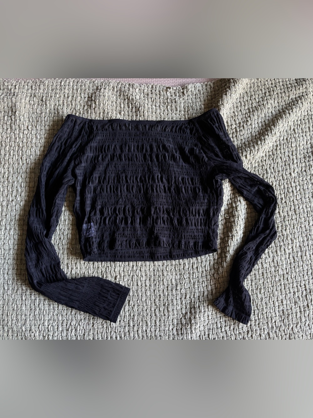 Ballet core  Long-Sleeve Dance shrug